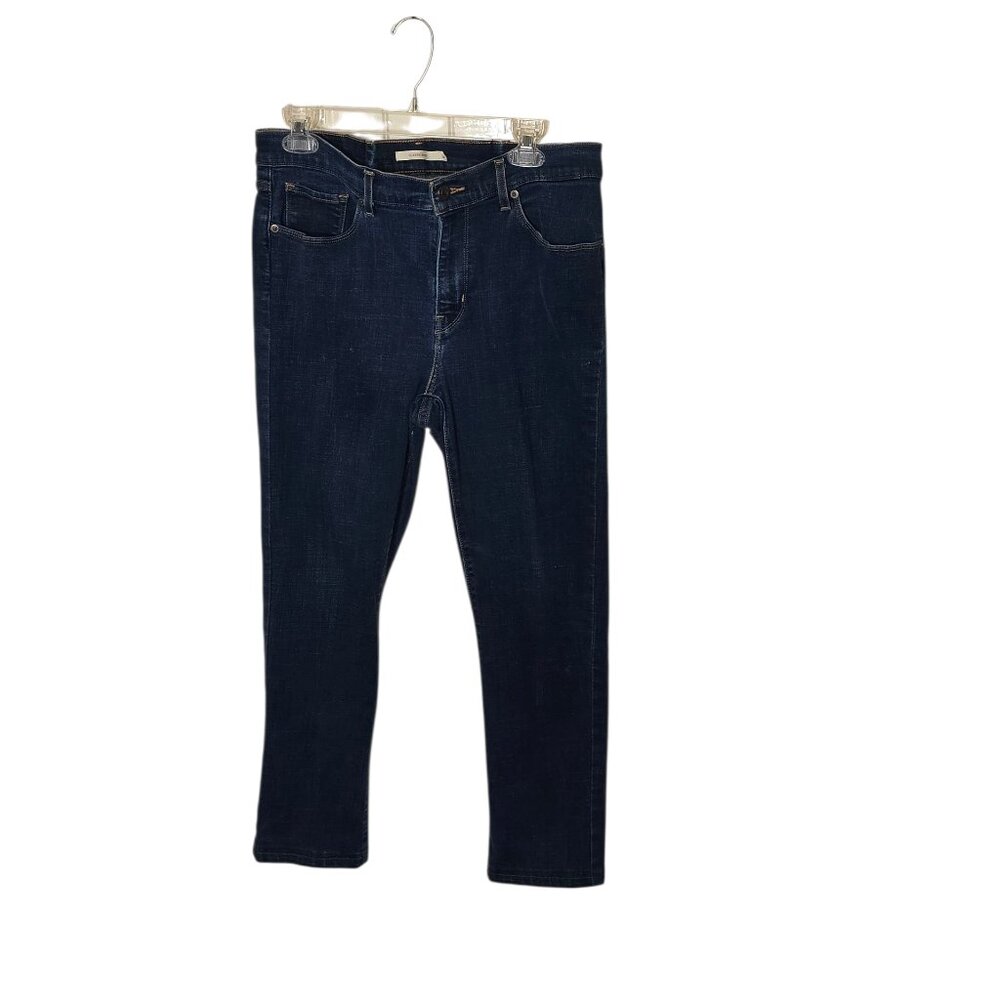 Levi’s Classic Bootcut Jeans Women’s 12M Dark Wash Mid Rise Denim 31x32 Stretch